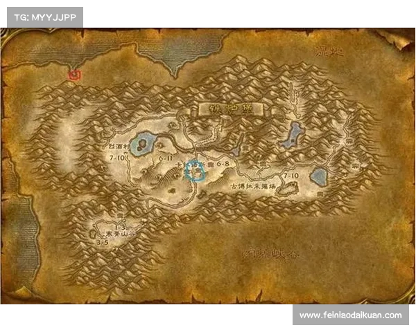 魔兽8.1黑海岸地图揭秘：解锁中心显示